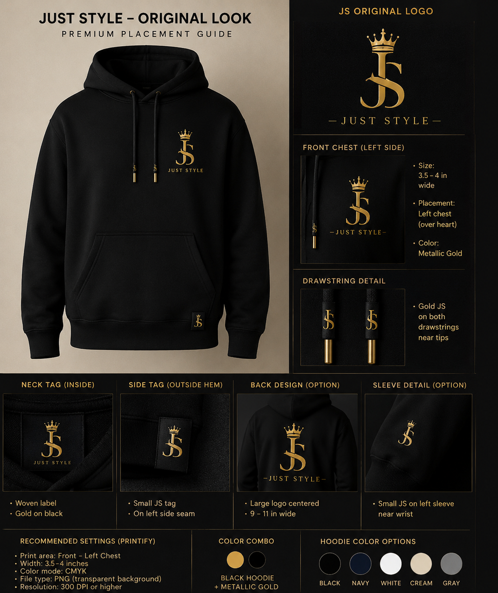 Just Style Signature Hoodie