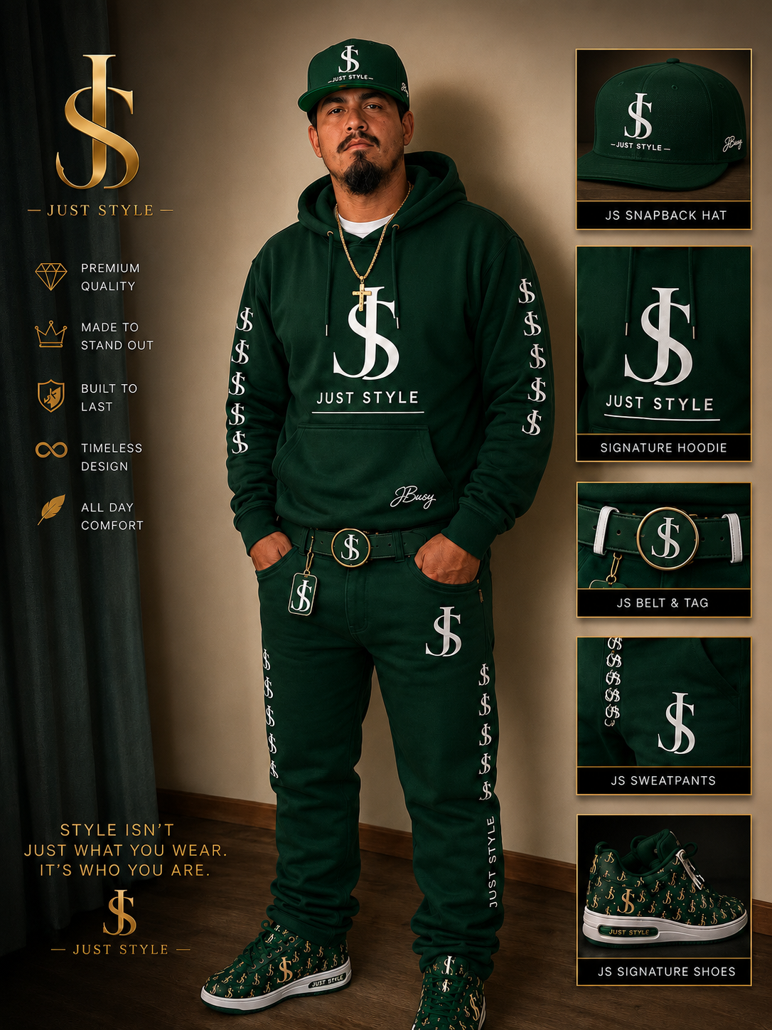 Just Style Signature Hoodie