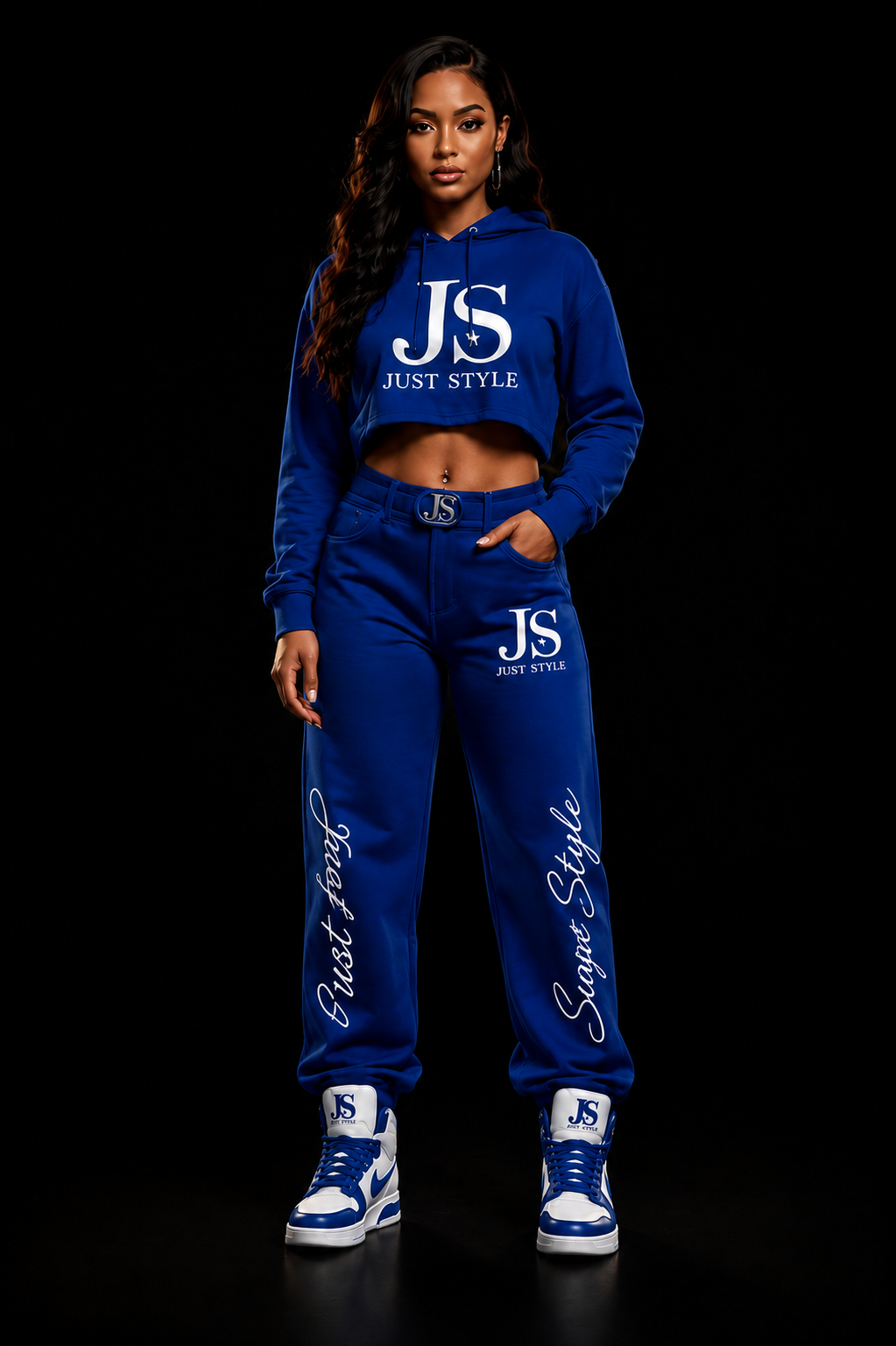 Just Style™ White Champagne Signature Set