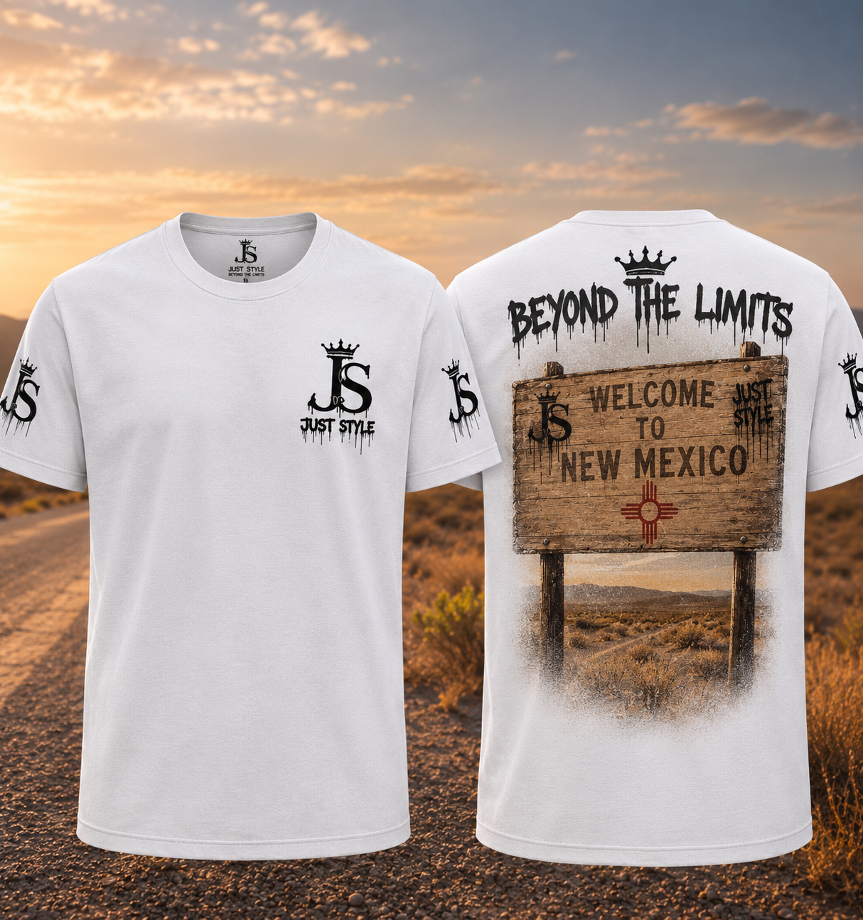 Beyond The Limits – Welcome to New Mexico Graphic T-Shirt
