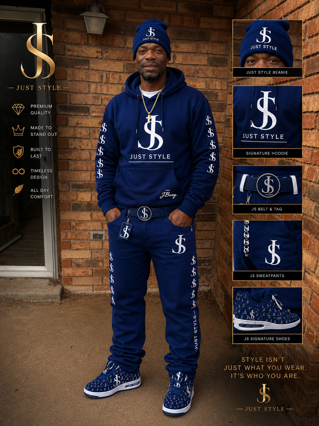 Just Style Signature Hoodie
